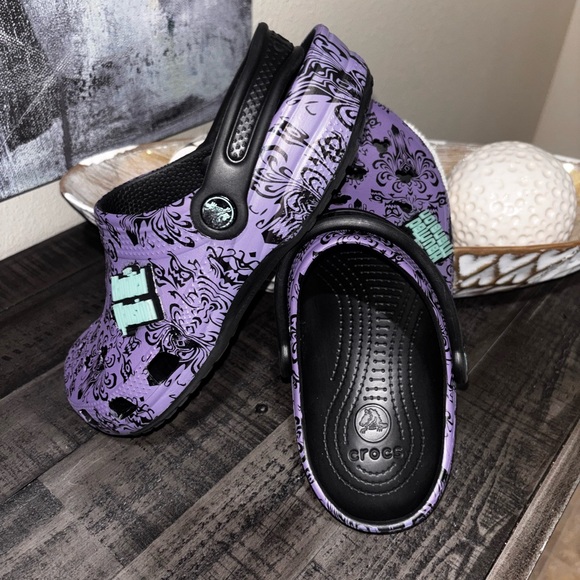 Disney Parks The Haunted Mansion Wallpaper Crocs - Picture 3 of 8